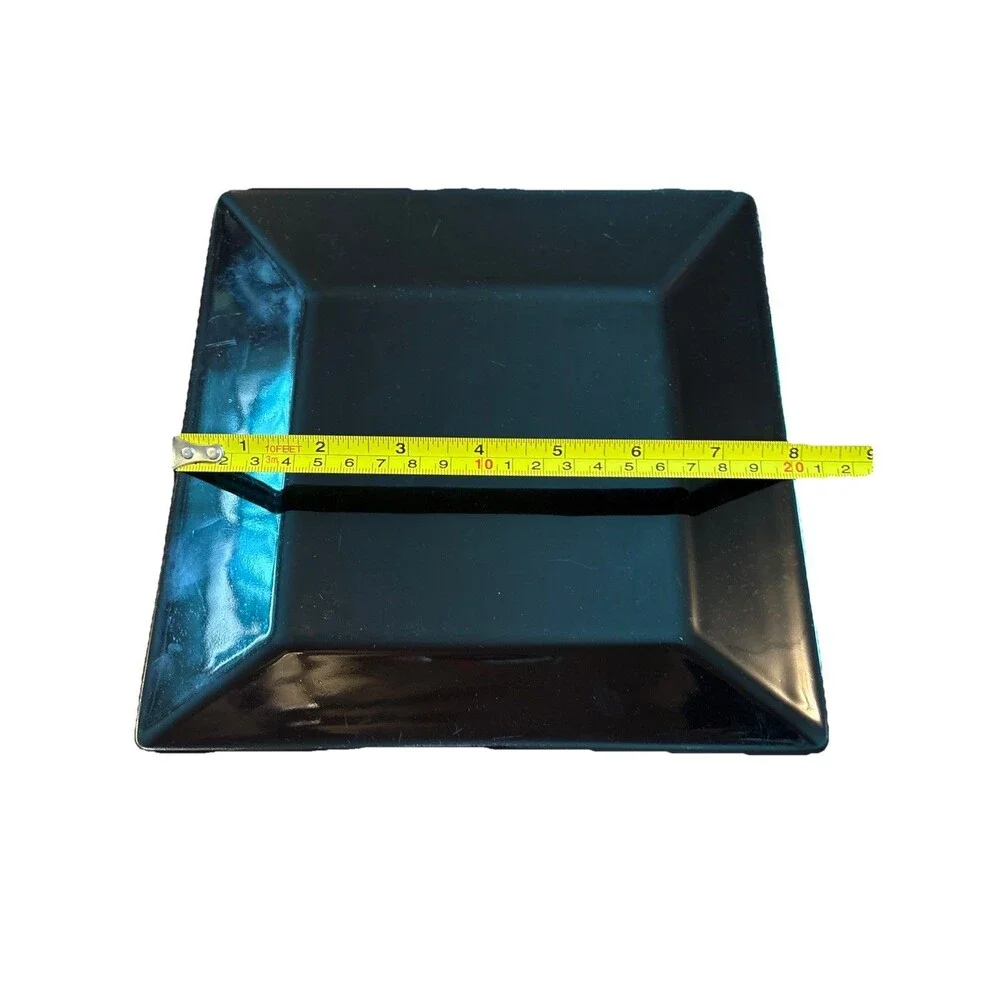 (4) Pier 1 Quadrado Earthenware Espresso 8